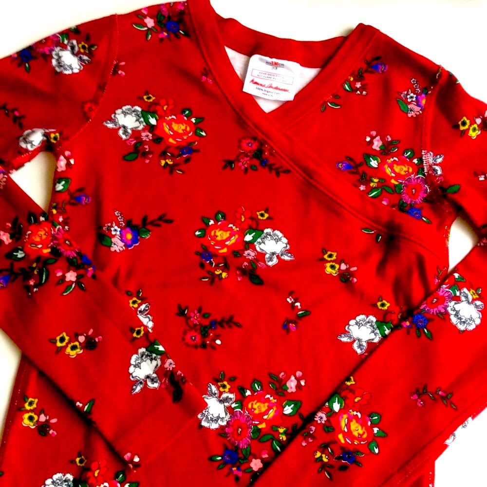 Hanna Andersson 100% Organic Cotton Tee Size 8